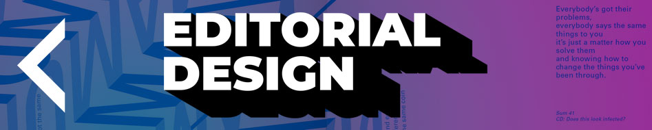 Go to the previous section: editorial design